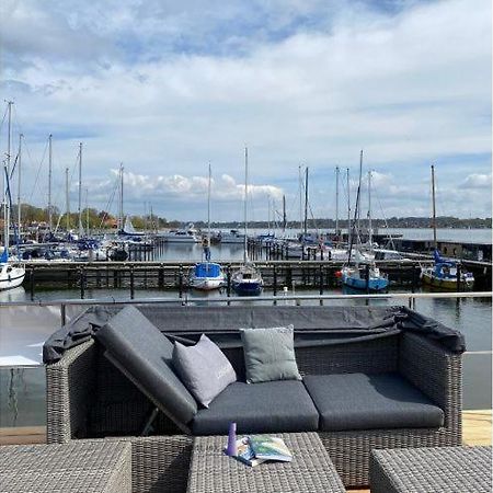Hausboot Fjord Ankerplatz Mit Biosauna In שלזוויג מראה חיצוני תמונה