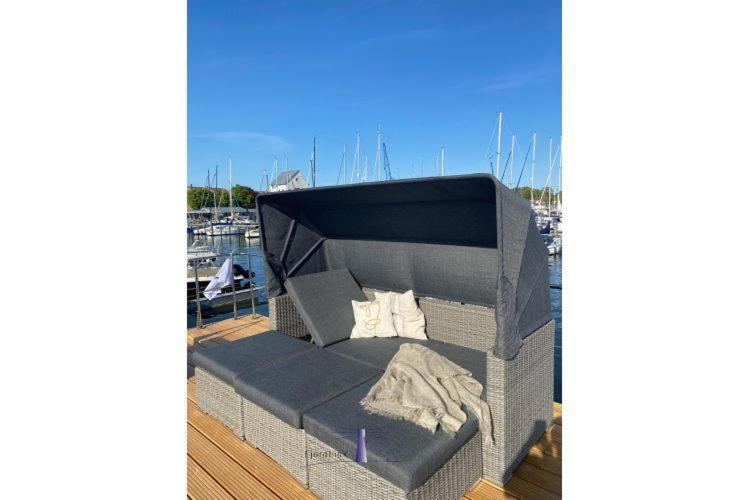 Hausboot Fjord Ankerplatz Mit Biosauna In שלזוויג מראה חיצוני תמונה