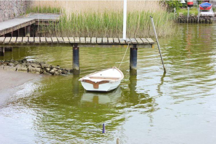 Hausboot Fjord Ankerplatz Mit Biosauna In שלזוויג מראה חיצוני תמונה